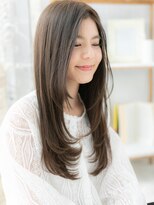 モッズヘア 上尾西口店(mod's hair)&nbsp;★グレージュアッシュワンカールレイヤーロング20代30代40代★9!