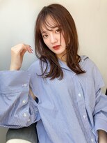 ソア 渋谷(soar)&nbsp;大人可愛い大人美人ふんわりカール小顔カットショコラアッシュ