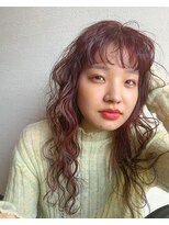 ミルヘアデザイン(mil hair design)&nbsp;暖色ミックスカラー