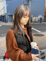 ヘアーデザイン アルエ(HAIR×design ARUE) 【ソフトグレージュ】【赤み消しカラー】【ツヤカラー】