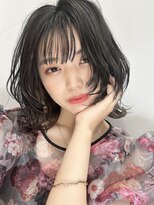 エイム ヘアメイク 横川店(eim HAIR MAKE)&nbsp;ウルフ×black gray