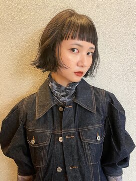 シアン(SYAN) 外ハネボブ/ミニボブ/切りっぱなしボブ