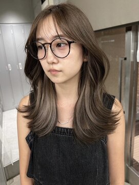 サイン 表参道(SIGN) レイヤーカットイヤリングカラーインナーカラーケアブリーチ