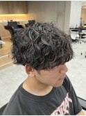 波巻きパーマツイストスパイラルパーマメンズ万代新潟駅