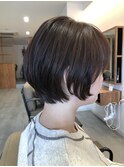 ナチュラルショートボブ