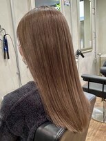 ロナバイソル(lona by SoL)&nbsp;美髪ストレートカット/ライトブラウン