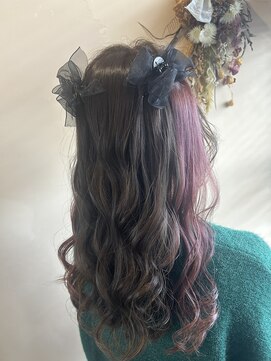 カノエ 宇部厚南店(canoe) ピンクインナーカラー♪