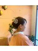 入学式ヘアセット