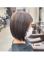 リリ(Liri material care salon by JAPAN) 前下がりボブ