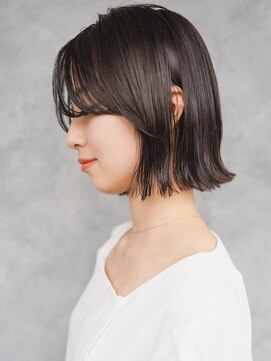 エルマノ 仙川(L mano) 大人ショートハイライト髪質改善キッズカット前髪30代40代