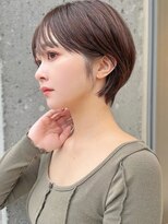 アイドットプラス 表参道(i.+omotesando)&nbsp;小顔ヘアふんわりショート簡単スタイリングブリーチなしカラー