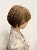 【　札幌麻生　ショート　】耳かけショートスタイル