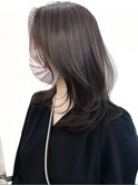 ハイライトバレイヤージュダブルカラーケアブリーチ20代30代