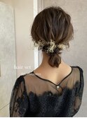 結婚式お呼ばれヘア