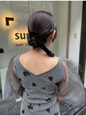 つるんと、タイトシニヨン