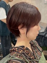 ハーシーバイアポロ 相模大野(HERSHE by apollo)&nbsp;xカット//ホワイトグレージュ/レイヤーカット/チェリーブラウン