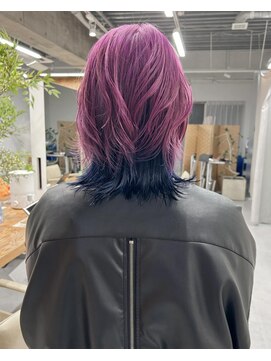 ムーン バイ ケンジ(moon by KENJE) 【hinari】ハイトーン/インナーカラー/デザインカラー