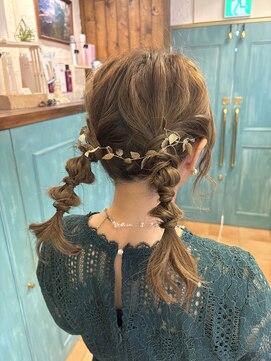 ヘアー デザイナーズ クルー ドルフィン(HAIR DESIGNERS CREW dolphin) お呼ばれヘア