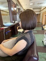 シャンプー ボーイ 宮崎柳丸店(SHAMPOO BOY)&nbsp;アッシュベージュ【カラー/ボブ】