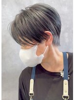 モアナ バイ ヘッドライト 沖縄南風原店(Moana by HEADLIGHT)&nbsp;Moana【南風原】#ショートボブ#白髪ぼかし#ハイライト