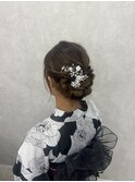 浴衣着付け ヘアアレンジ 所沢