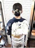 着物ヘアアレンジ♪