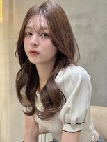 レーヴバイロンド 仙台(Reve by Lond)&nbsp;ココアベージュレイヤーカット髪質改善小顔前髪カット仙台
