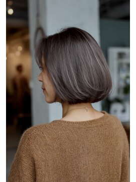 プログレス 中野店(PROGRESS) ショートボブショートボブ/ハイライト/白髪ぼかし