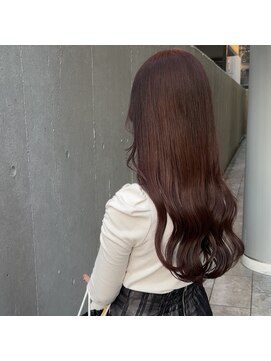 シュガー ヘアアンドネイル 仙台(SUGAR) 【ブリーチなし】チェリーブラウン♪