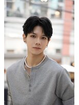 オーバル ジングウマエ(OVARL jingumae)&nbsp;フェザーパーマニュアンスパーマメンズパーマ