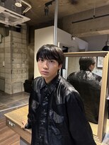 メンズココ メンズパーマ 韓国ヘア 日本橋店(MENS COCO)&nbsp;ナチュラルシースルーマッシュ