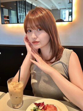 ネオリーブギンザ 銀座店(Neolive GINZA) 銀座/銀座駅/レイヤーカット/インナーカラー/前髪カット