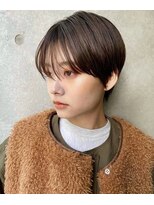 ロンド 銀座(Lond)&nbsp;☆【春日】オリーブグレー/ショート/顔周りレイヤー/髪質改善45