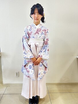 アールイードット(Re.) 小学生袴着付け