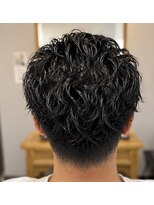 ルシードスタイル ナチュールトゥ(LUCIDO STYLE nature to)&nbsp;カールパーマ×ツーブロック