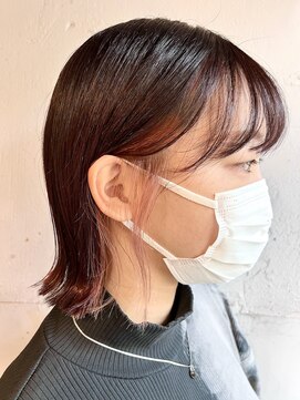 フェンヘアーアイス 中目黒(Fen.hair ici) 夏カラーに最適♪イヤリングカラー/レイヤー小顔ヘア/ボブ