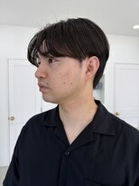 スヴニール(souvenir)&nbsp;センターパート　コンマバング　曲がる縮毛矯正