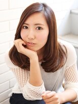 エイル 町田(ail)&nbsp;☆　大人なセミディ　ワンカールストレートスタイル　☆[町田駅]