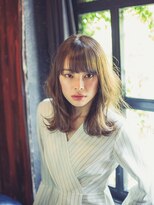美容室 リズヘアー 稲毛店(Riz hair)&nbsp;ワイドバングとウェーブセミディ【稲毛】
