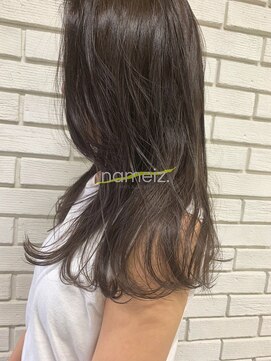 ネイミーズ 横浜関内(nameiz.) 【横浜美容室ネイミーズ】ワンカールカジュアルグレージュ