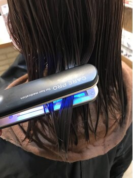 ヘアーステージ アクア 清田店(HAIR STAGE AQUA)の写真/【リピート率99%★絶対の自信】フッ素コートトリートメントが大好評♪ツヤと手触りに感動☆