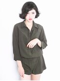 外ハネボブ★