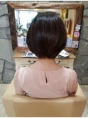 大人ショートボブ