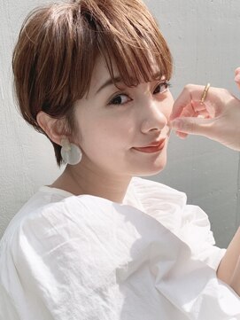 トリコ ショップアンドヘアサロン(tricot shop hair salon) 小顔マニッシュショートヘア