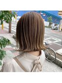 #ベージュ #ミルクティーカラー #ケアブリーチ