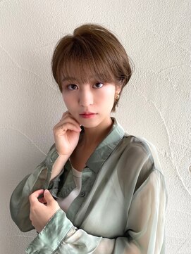 マセナ(Masena) コンパクトショートボブ×ハニーベージュ