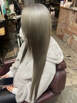 オーバーキャプテンネイキッド(OVER CAPTAIN NAKED)&nbsp;髪質改善＋グレージュカラー