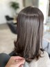 【NEW艶カラー】髪質改善ヘアカラー＋髪質改善アイロンTR ￥12100～