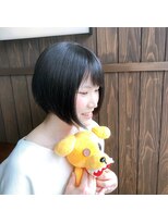 カフェアンドヘアサロン リバーブ(cafe&hair salon re:verb)&nbsp;前下がりボブ