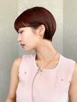 ロンド レグリーズ 立川(Lond leglise)&nbsp;ショート×顔周り×前髪×シルキーベージュ×グレージュカラー